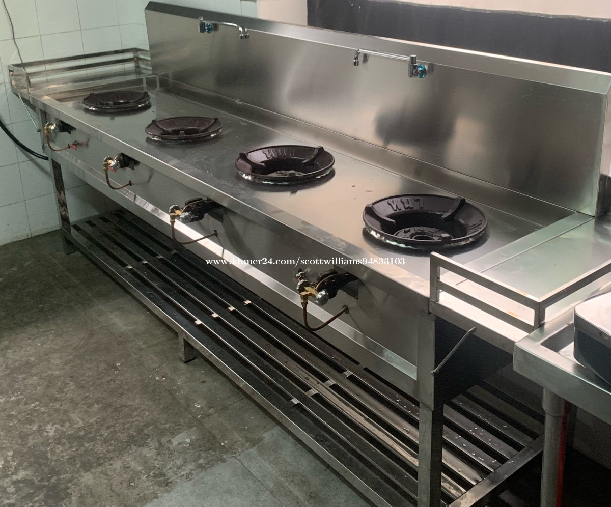 4 x high pressure gas hob Price 350 in Meakprang, Cambodia scott