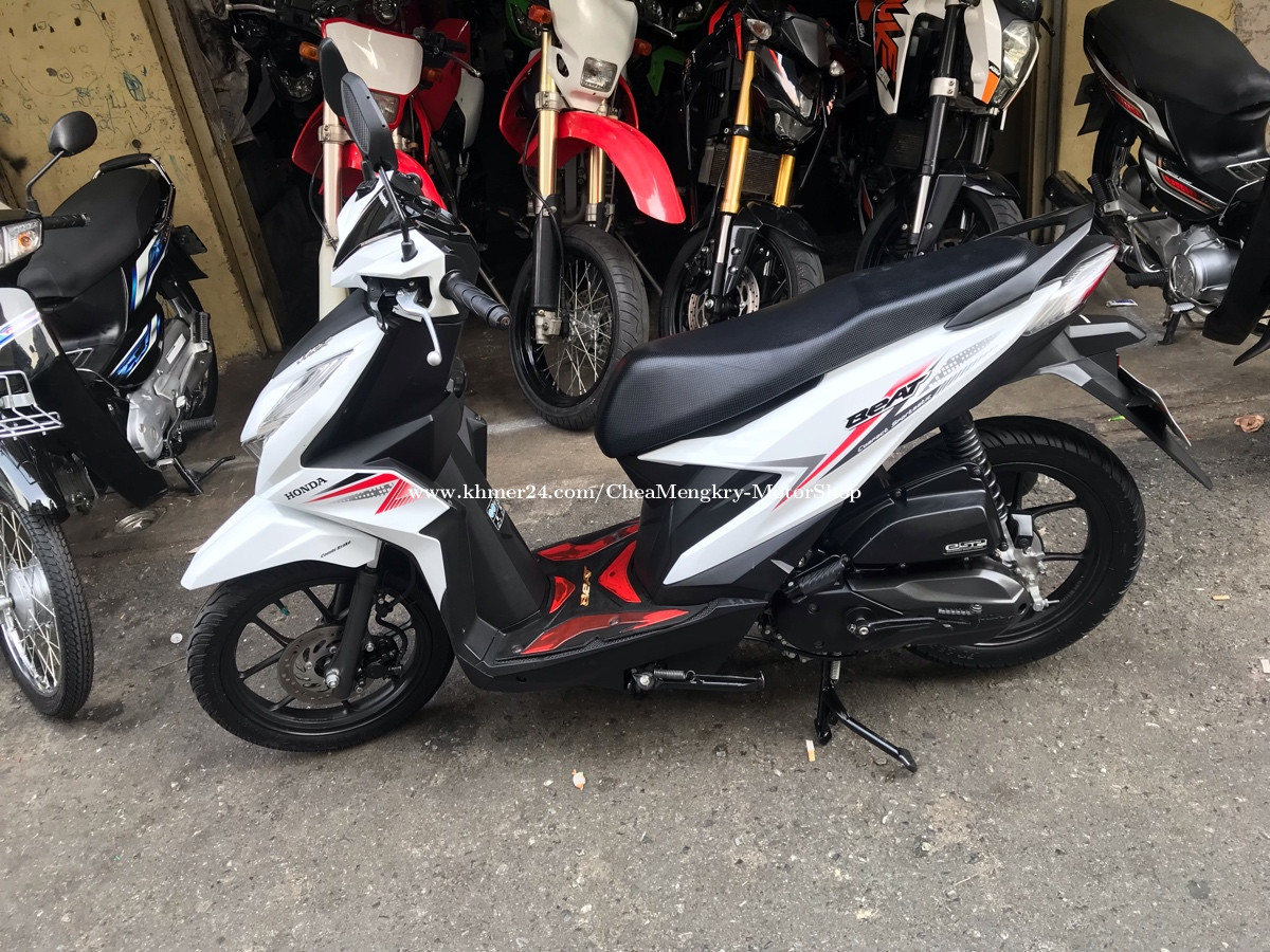 Honda beat 125cc year 2021 មានពន្ធកាតគ្រី Price $1500 in Boeng Prolit ...