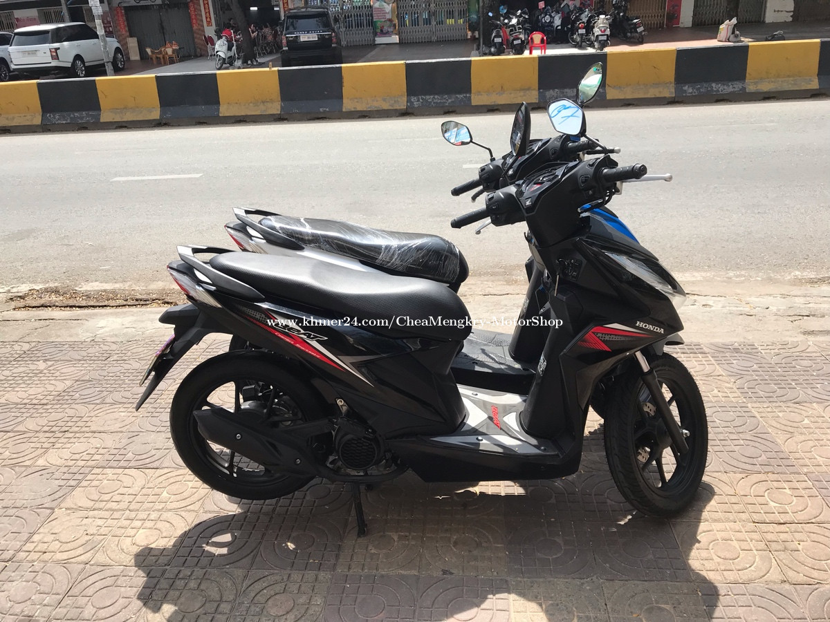 Honda beat 125cc year 2021 មានពន្ធកាតគ្រី Price $1500 in Boeng Prolit ...