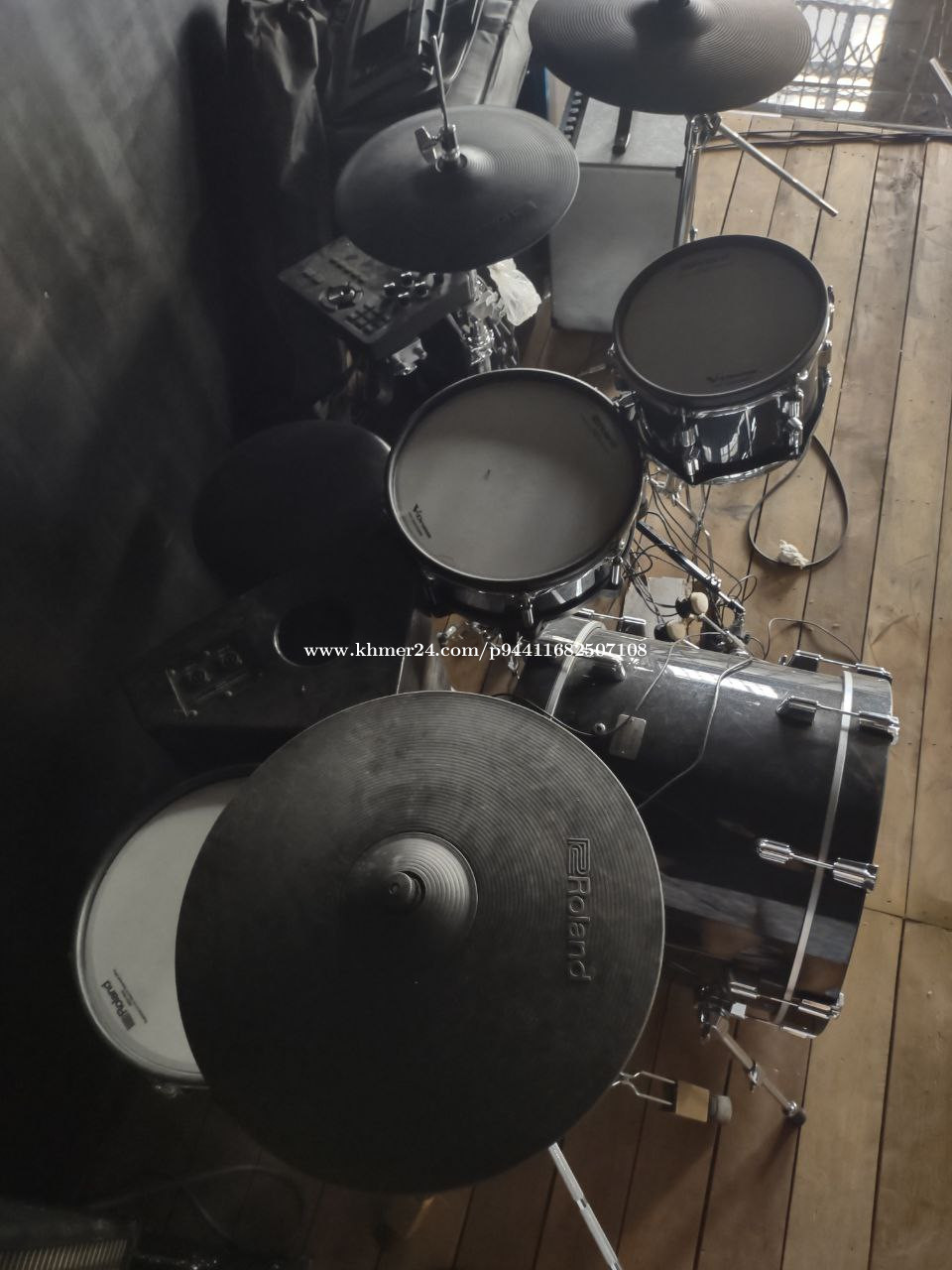 Roland electric drum set Price 4500.00 in Siem Reab, Cambodia Jok