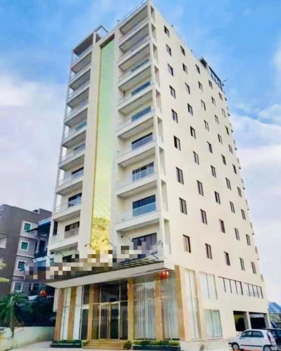 Corner Hotel-Building For Rent At Phnom Penh Thmei Area , 11 Floors, 75 Rooms, 26,000$ Per Month
