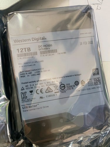 Hard Disk 12TB WD Brand