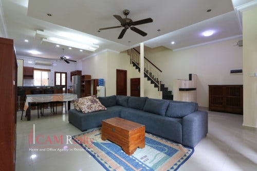 Bassac Garden City| 3 bedrooms in gated community for rent
