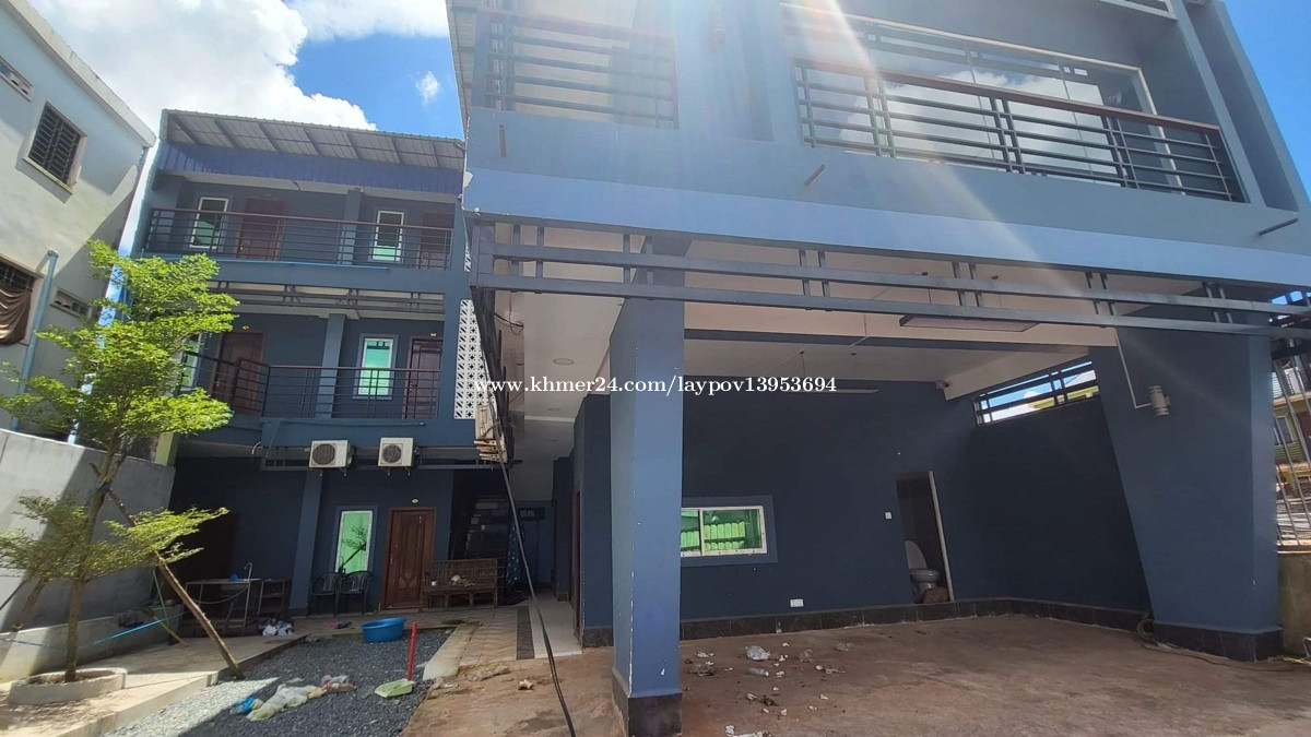 ផ្ទះ ប្រភេទជាផ្ទះសំណាក់ សំរាប់ជួល guest house for rent អាចចរចារ