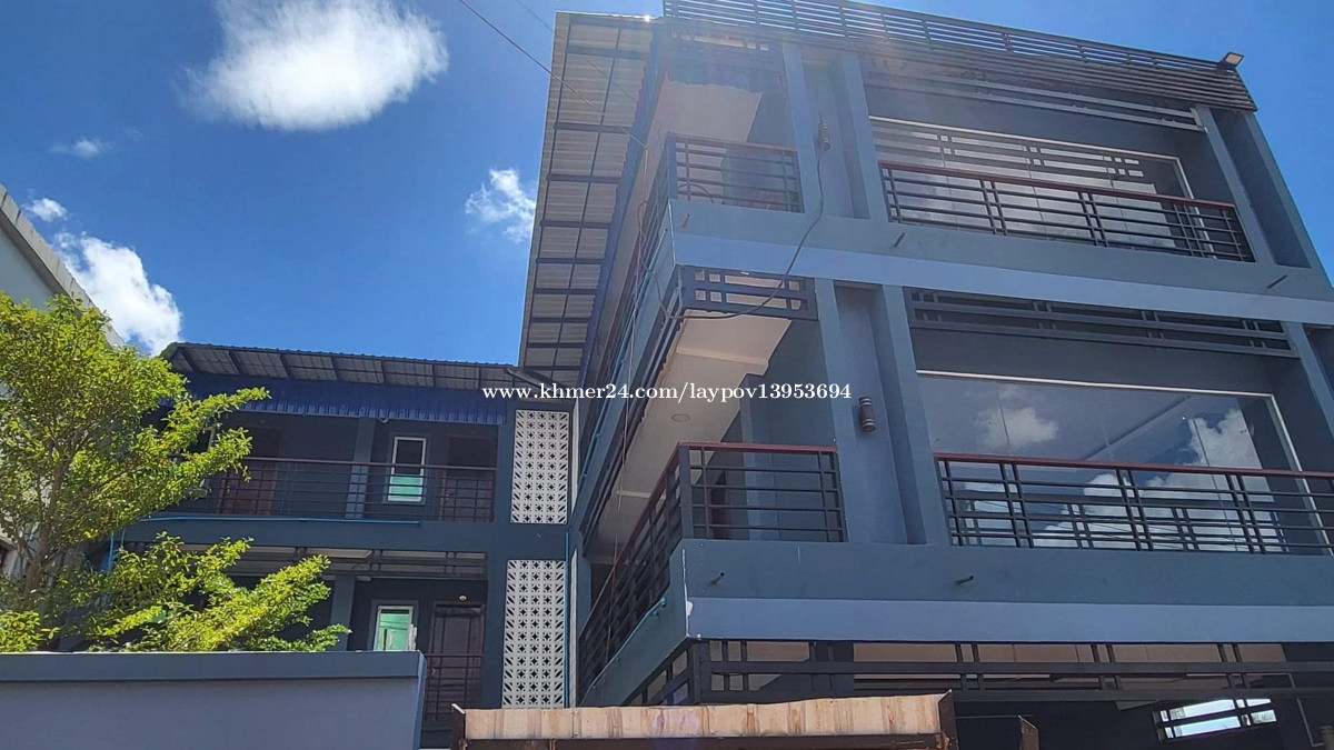 ផ្ទះ ប្រភេទជាផ្ទះសំណាក់ សំរាប់ជួល guest house for rent អាចចរចារ