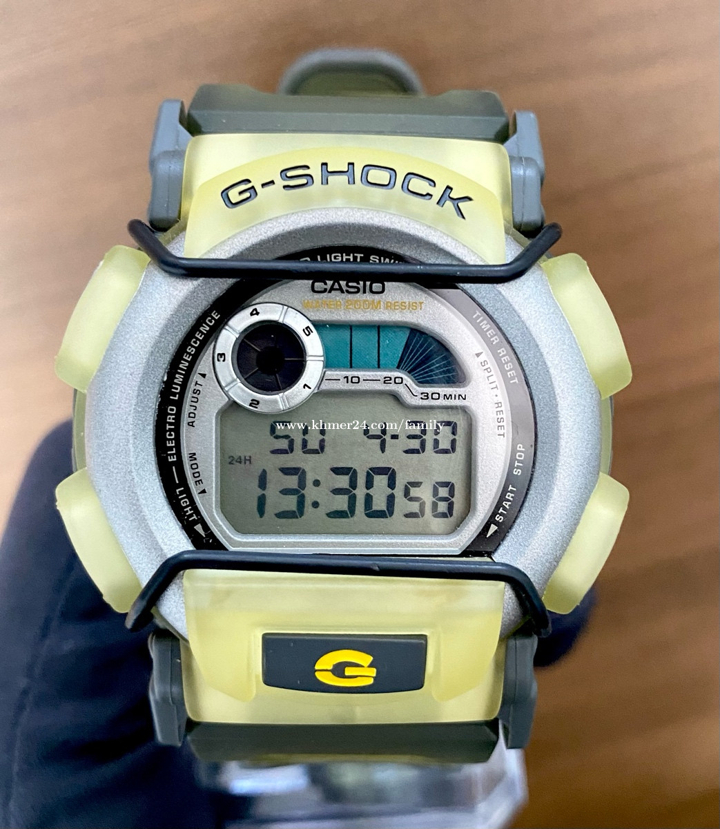 プライス商品一覧G-SHOCK 3点まとめ DW-003黄色 DW-004白色 DW-003緑色