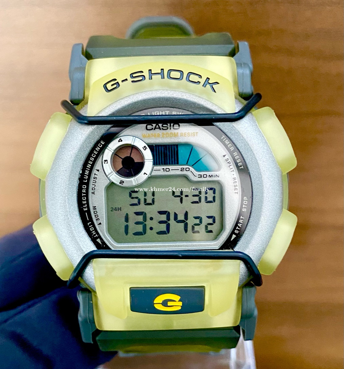 CASIO G-SHOCK DW-003 used watch Triple Crown of Surfing quartz men