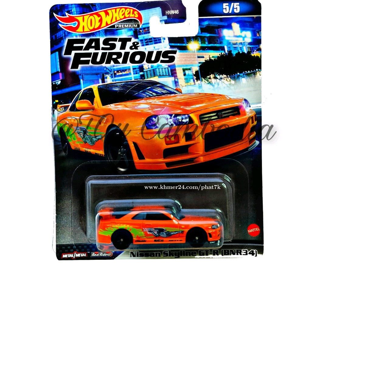 Hot Wheels Premium Fast & Furious Price 22.00 in Sla Kaet, Cambodia