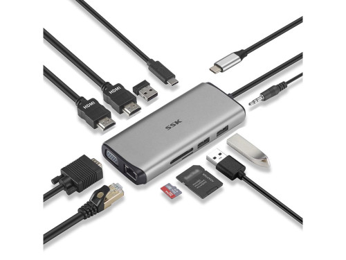 SSK 11 in 1 USB C HUB $29