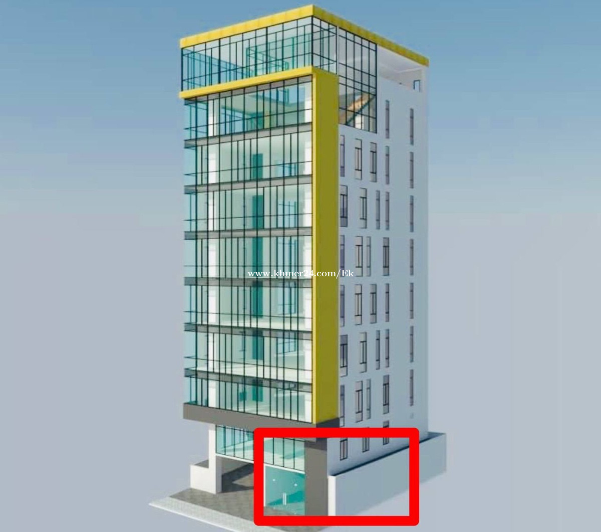 Commercial Ground Floor For Rent Near Naga, 110sqm, 3,800$ Per Month (Negotiable) Good All Business