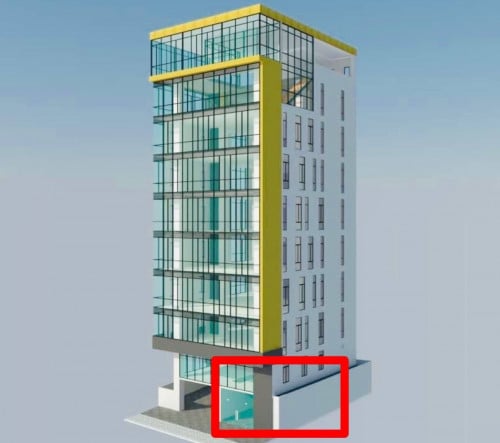 Commercial Ground Floor For Rent Near Naga, 110sqm, 3,800$ Per Month (Negotiable) Good All Business