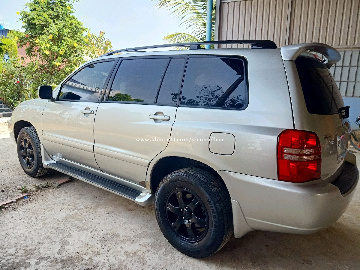 លក់ឡានស្អាតម្ចាស់ដើមទីមួយប្រញាប់លុយ HIGHLANDER ឆ្នាំ03 V4 P1 .. Price ...