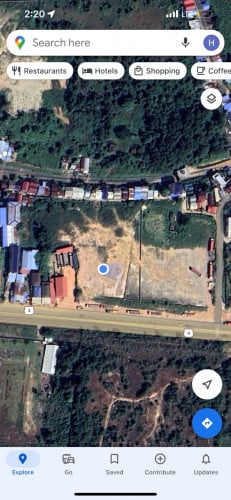 ដីលក់ ជាប់ផ្លូវ ជាតិ ៤