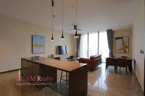 Luxurious 2-bedrooms serviced apartment for rent in Tuol Kork area – Phnom Penh