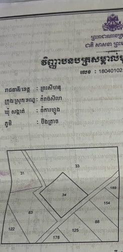 ដីសម្រាប់លក់