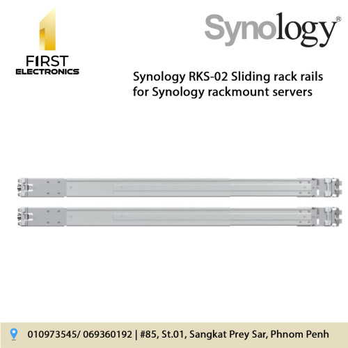 Synology RKS02 Sliding rack rails for Synology rackmount servers Price