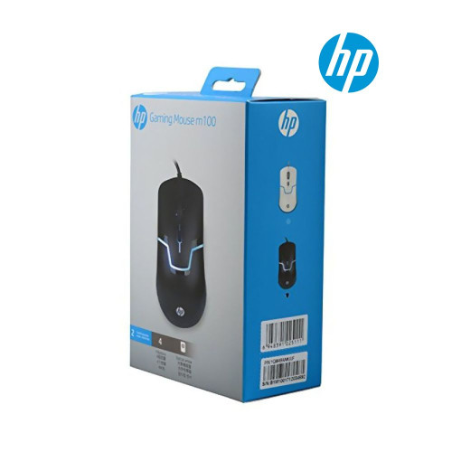 Hp gaming Mouse M100 USB block and RGB Price 8 in Tuek L'ak Pir