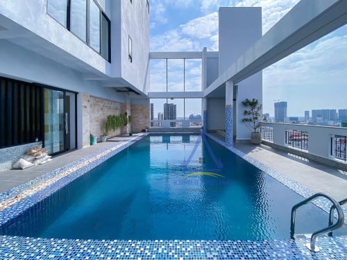 TTP area | Modern apartment two bedrooms with gym and pool for rent next to Russian market