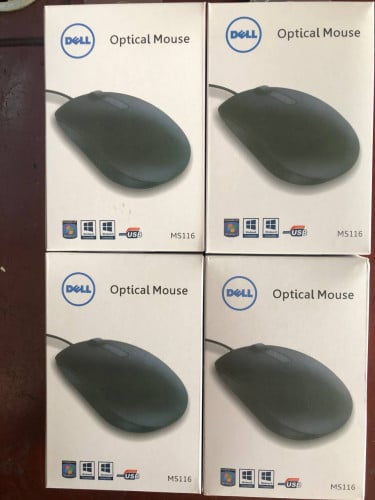 MOUSE DELL MS116 NEW 100% PRICE 4$