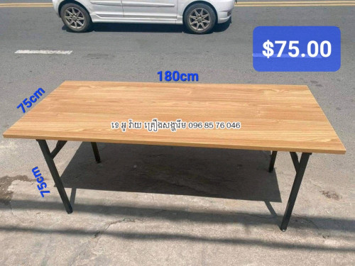 Folding Table size 180x75cm