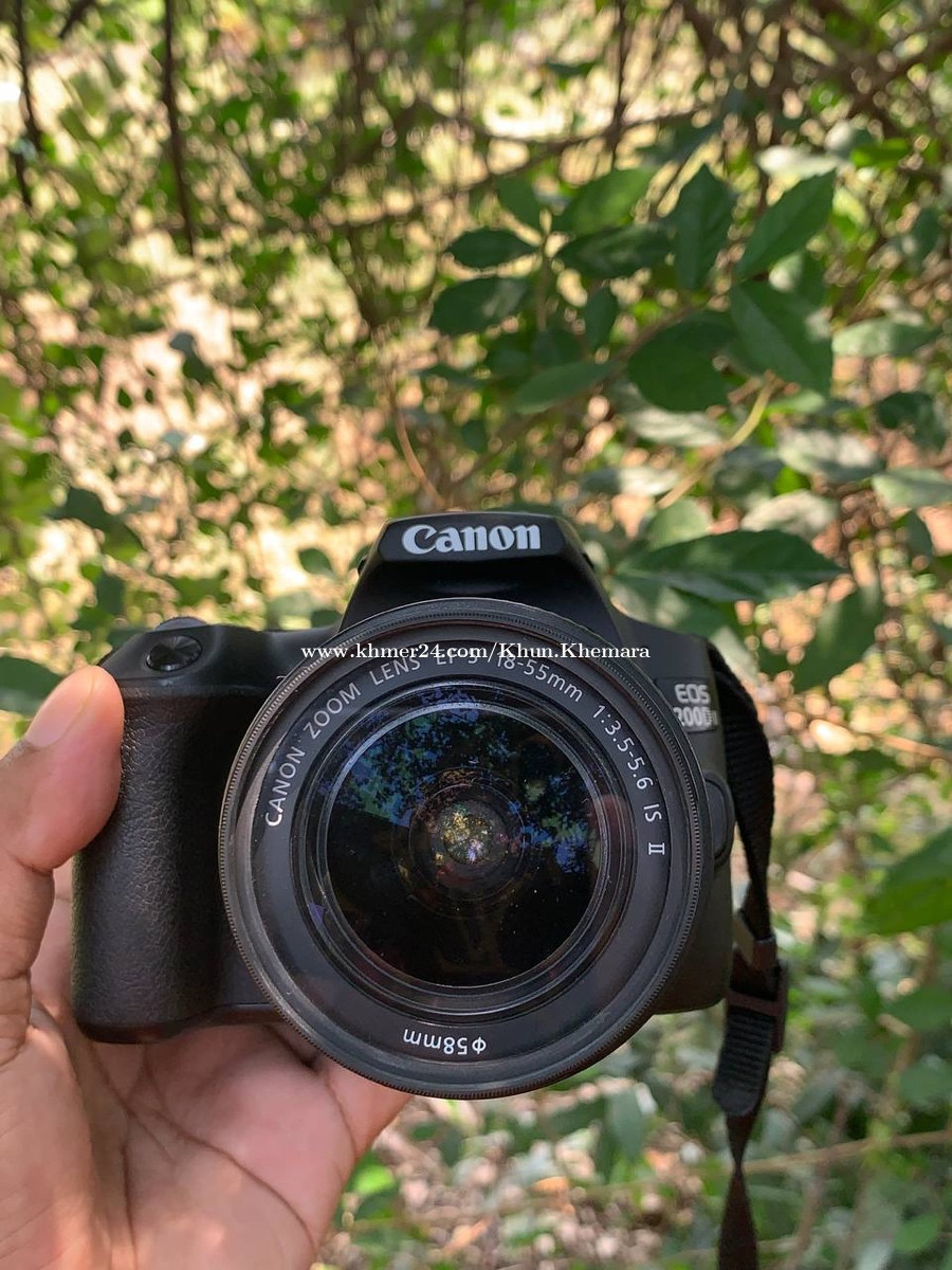 CANON 200D Mark II មួយទឹក នៅស្អាត (98) Price 395 in Sala Kamraeuk