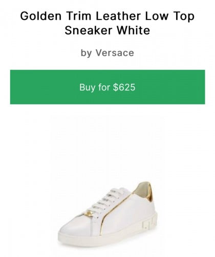 ស្បែកជើងហ្សុីន100%ម៉ាក Versace 41/42 ប្រុស/ស្រីពាក់បាន តំលៃថ្មី600$ជាង ខ្ញុំចង់លក់តែ120$