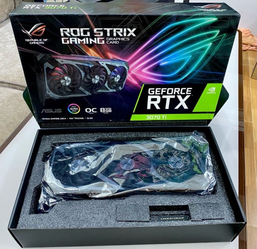 ASUS ROG STRIX 3070Ti O8G Gaming Used 99% With Warranty