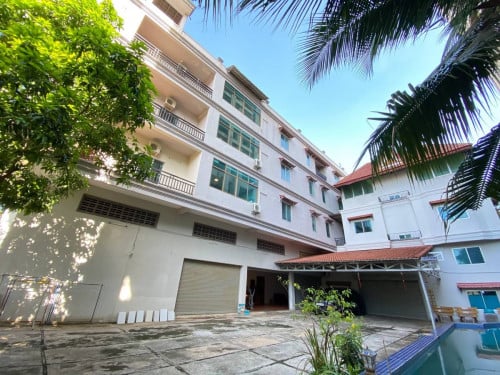 Building Apt For Rent & Sale At Toul Kork Area, 04 Floors, 24 Rooms, Have Office 150sqm, 8,000$