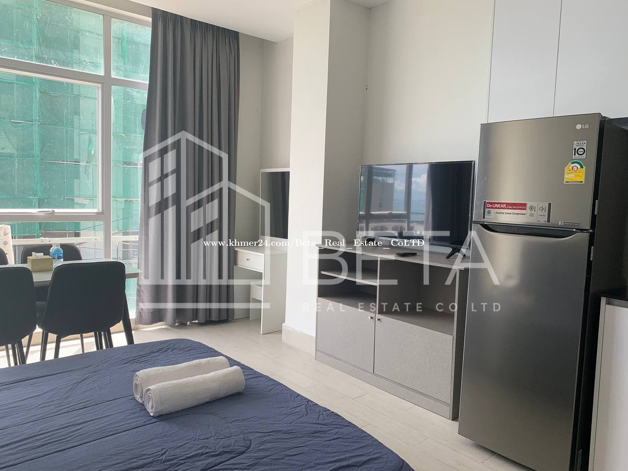 Seaview Studio Apartment for Rent Price 350.00 in Sangkat Buon, Krong