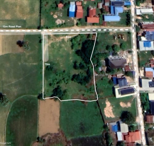 Land for Sale near Phnom Penh City ដីលក់ ខេត្តកណ្ដាល ព្រែកកំពិស
