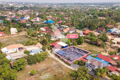 Plot Land for Sale - Kouk Krosang, Svay Dankum, Siem Reap
