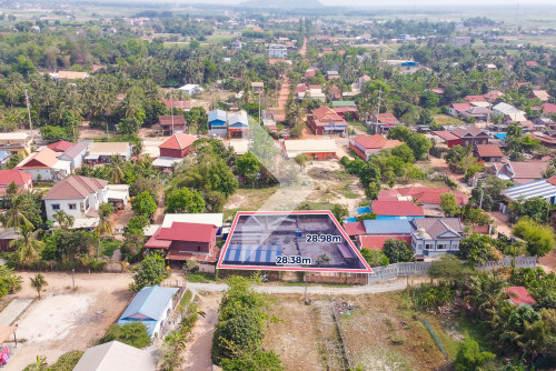 Plot Land for Sale - Kouk Krosang, Svay Dankum, Siem Reap