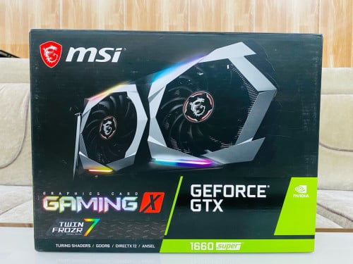 VGA MSI GTX1660S 6G Gaming X Used Full Box 99%