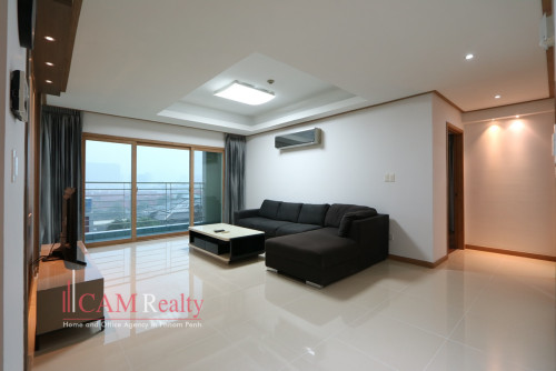 3 bedrooms condominium on the 6th floor for rent in Tuol Kork area