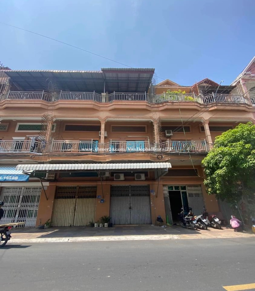 ផ្ទះជួលនៅជិត សាលាឥន្រ្ទទេវី ទួកគោក Price 500.00 in Tuek L'ak Pir, Tuol