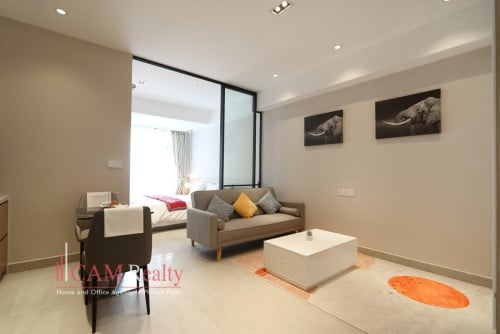 Brand new 1 bedroom (slide door) condominium for rent in Tuol Kork