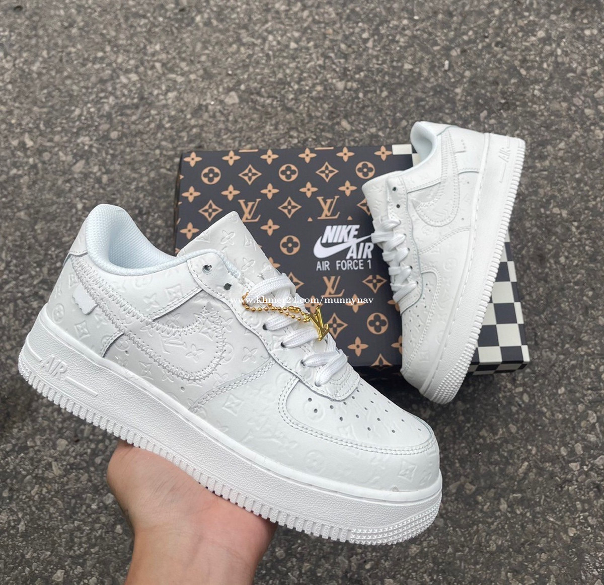 Nike Air Force 1 High SE White 2022. Size 7Y✅✅