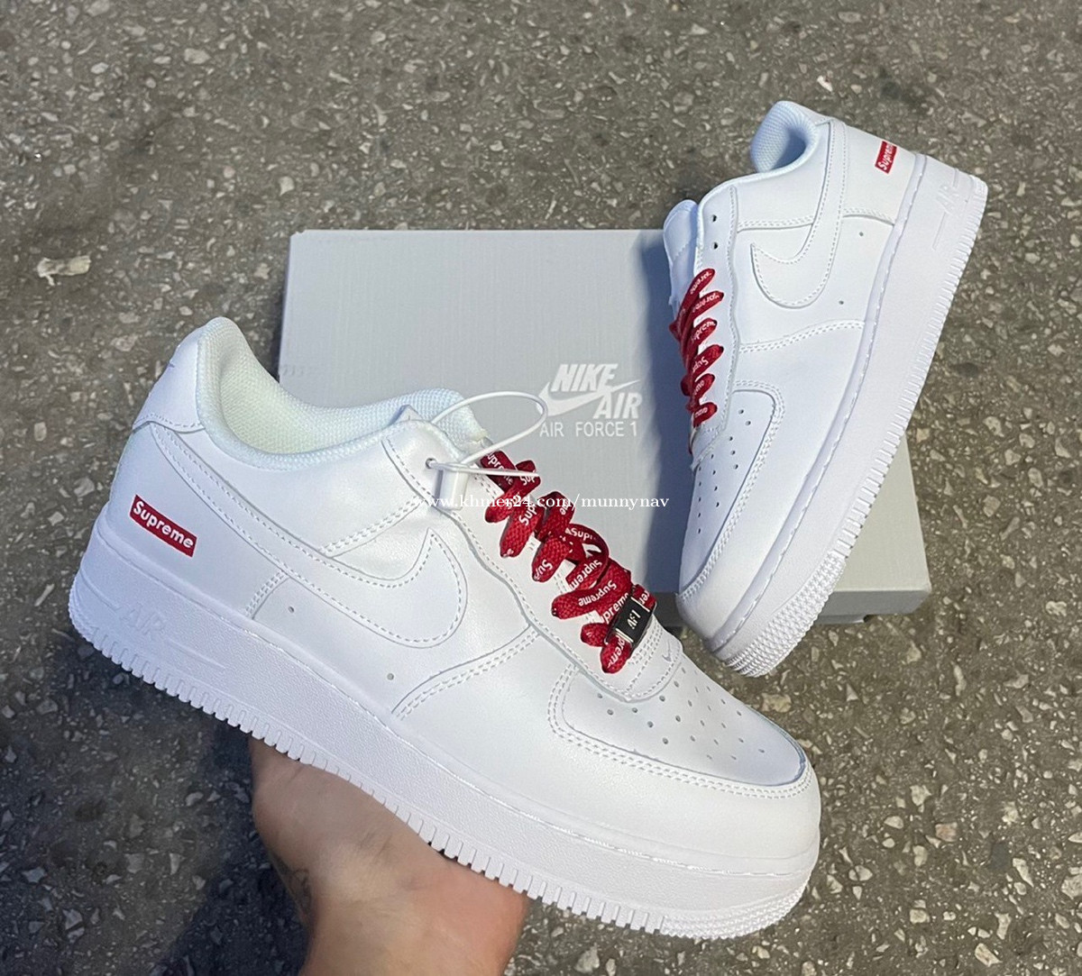 Nike Air Force 1 High SE White 2022. Size 7Y✅✅