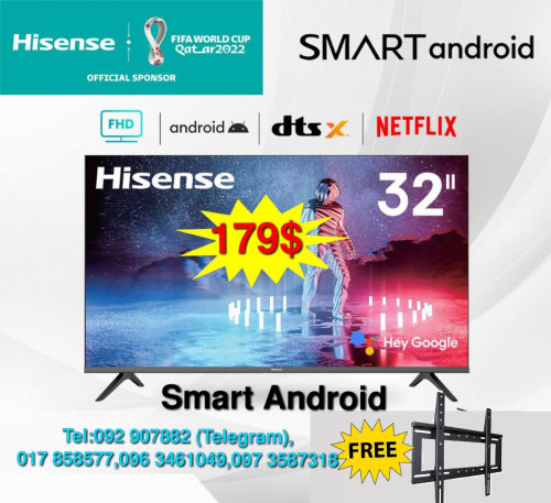 New Smart Android TV Hisense 32’