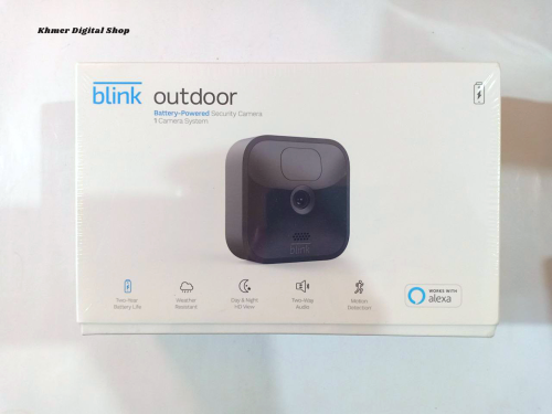 Blink Outdoor - wireless, weather-resistant HD security camera, two-year battery life
