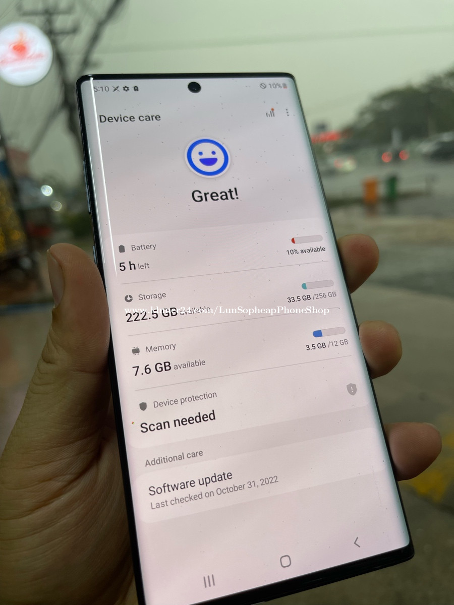 Samsung Note 10 plus Price $270.00 in Chaom Chau 1, Cambodia ...