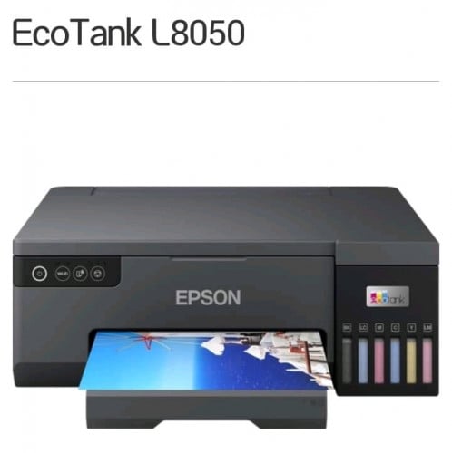 Epson L8050 (ម៉ាស៊ីនថ្មី) A4 ទឹកថ្នាំoriginal