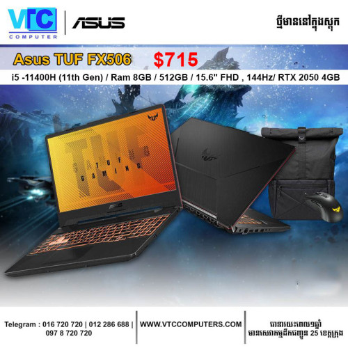 Laptop Gaming Price $715.00 in Mittakpheap, Cambodia - Vantech vantech