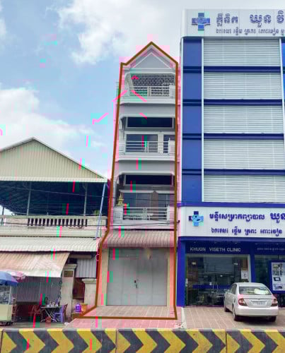 ផ្ទះល្វែងសម្រាប់ជួល នៅលើផ្លូវ271 | Flat House for Rent On Street271