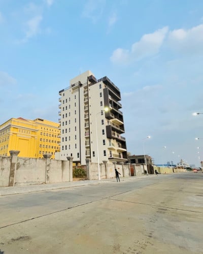Building For Rent At OCIC, Chroy Changva Area, 14x35m, 10 Floors, 27 Rooms, 9,000$ Per Month