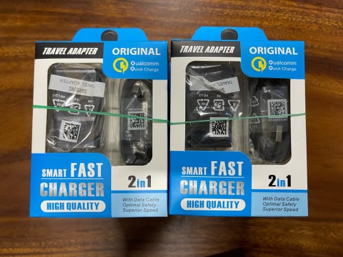 ឈុតសាក 3A Micro fast charger 2set=8$