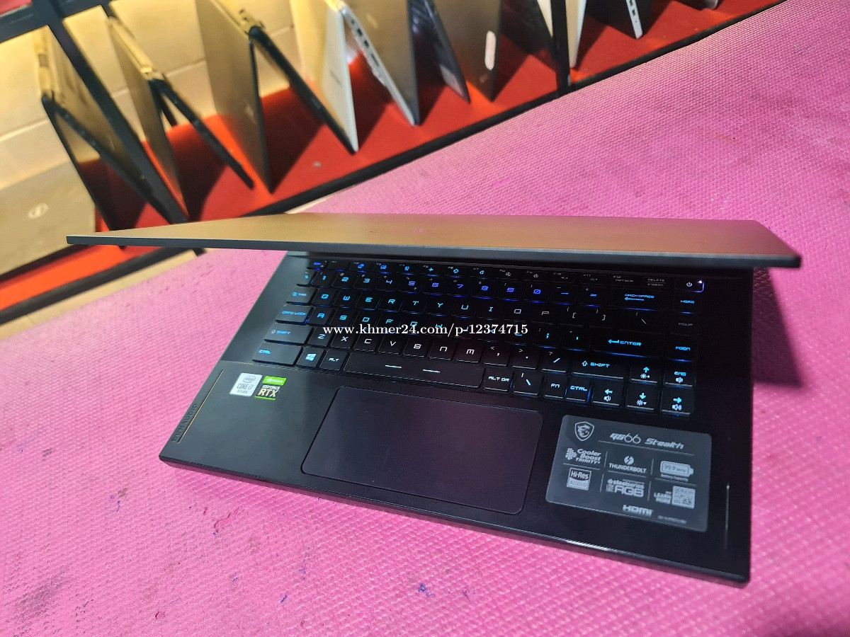 Gaming Laptop MSI GS66 Stealth (99New) Price 920.00 in Veal Vong