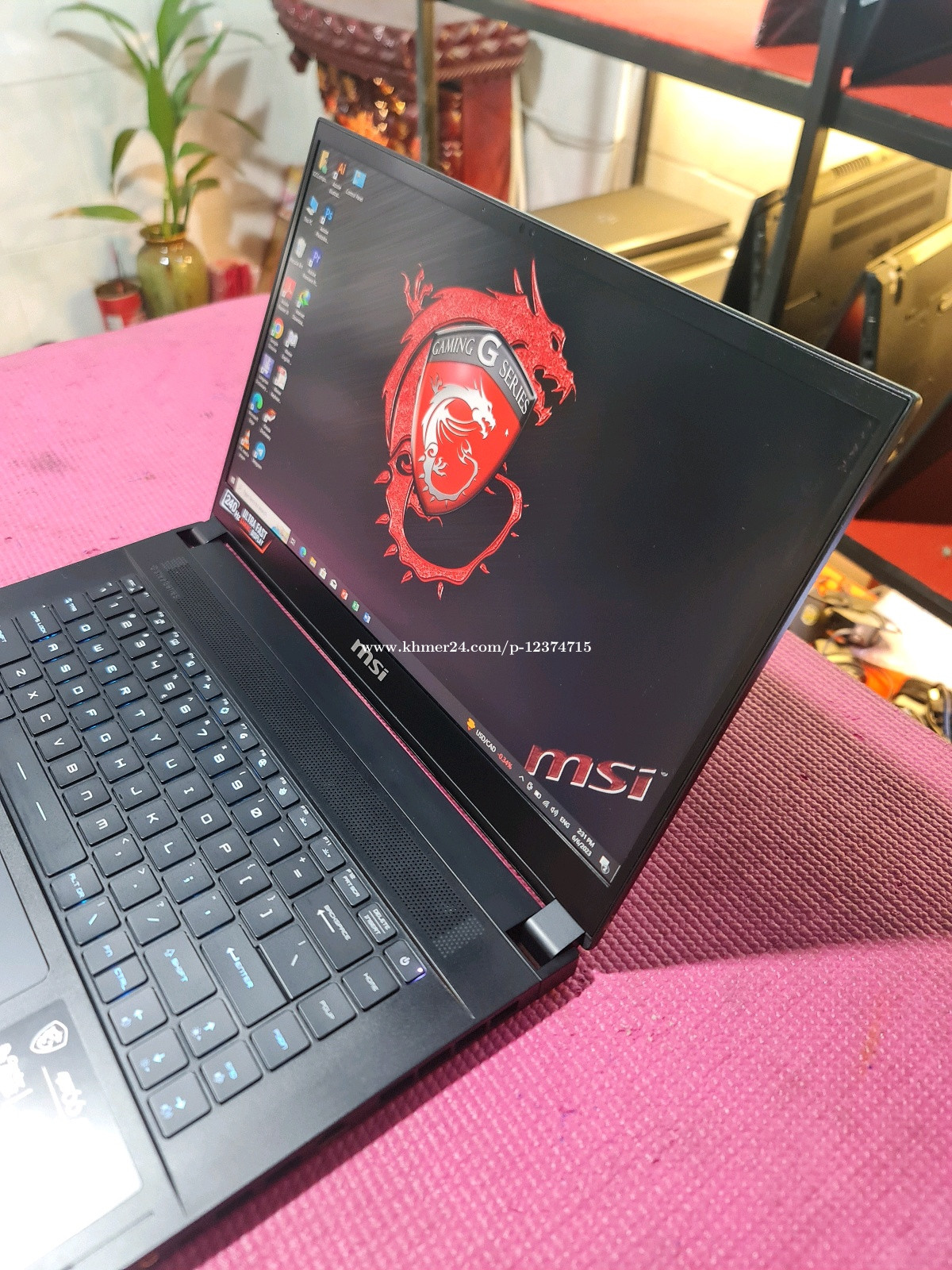 Gaming Laptop Msi Gs66 Stealth 99new Price 92000 In Veal Vong Cambodia V2ccomputer 2245