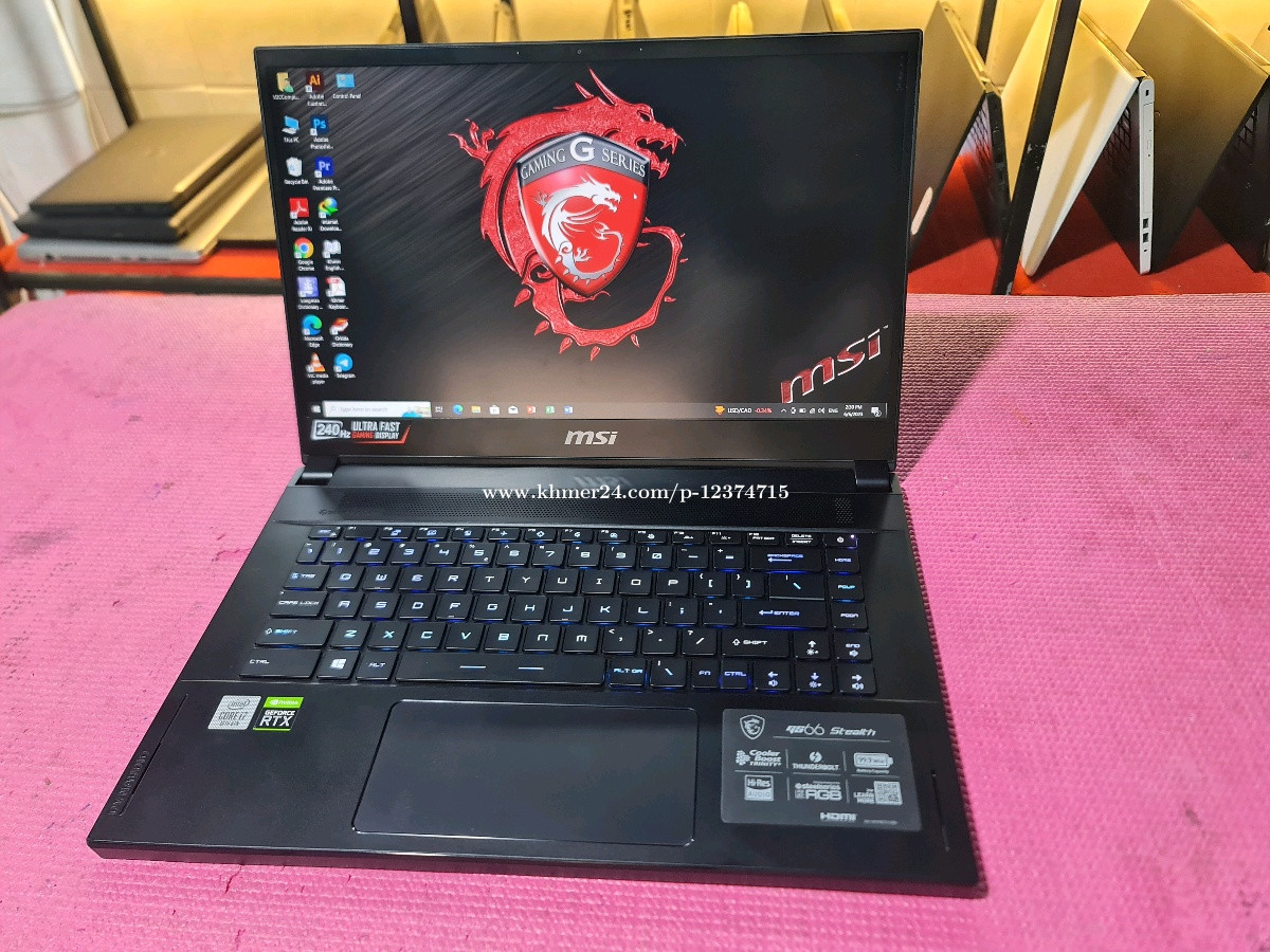 Gaming Laptop MSI GS66 Stealth (99New) Price 920.00 in Veal Vong