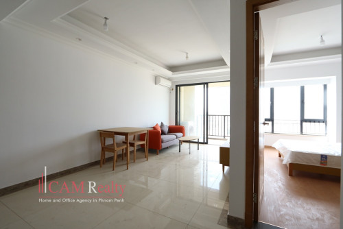 Hun Sen Blvd.| 1 bedroom condominium for rent| Swimming pool and gym